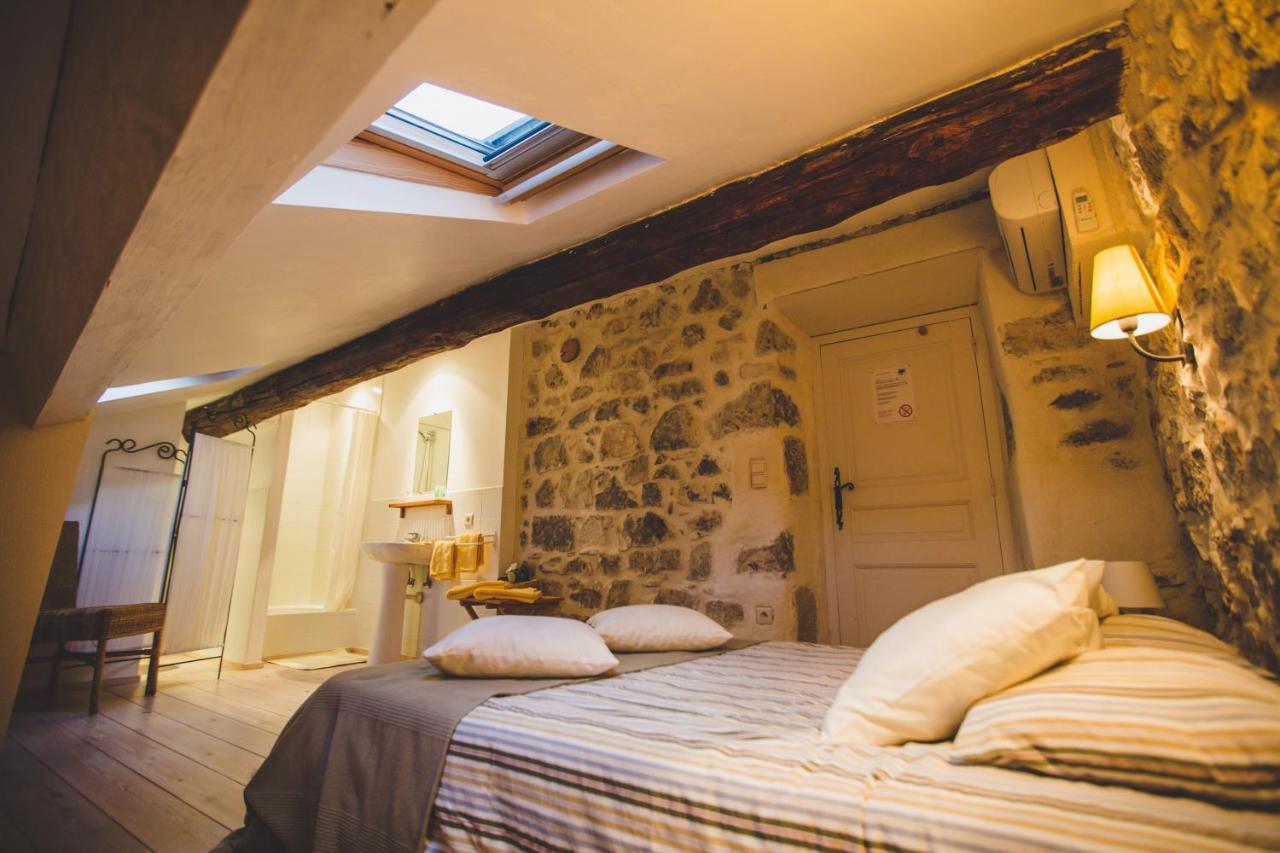 Hôtel Mas Des Ayres à Saint Alban Auriolles Extérieur photo