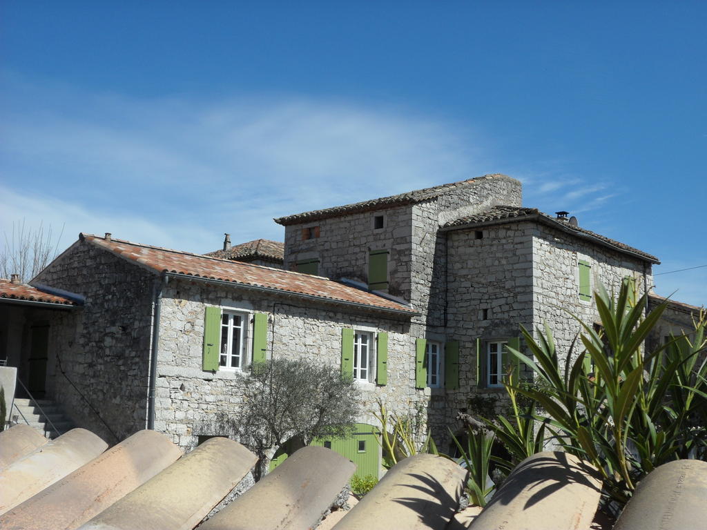 Hôtel Mas Des Ayres à Saint Alban Auriolles Extérieur photo