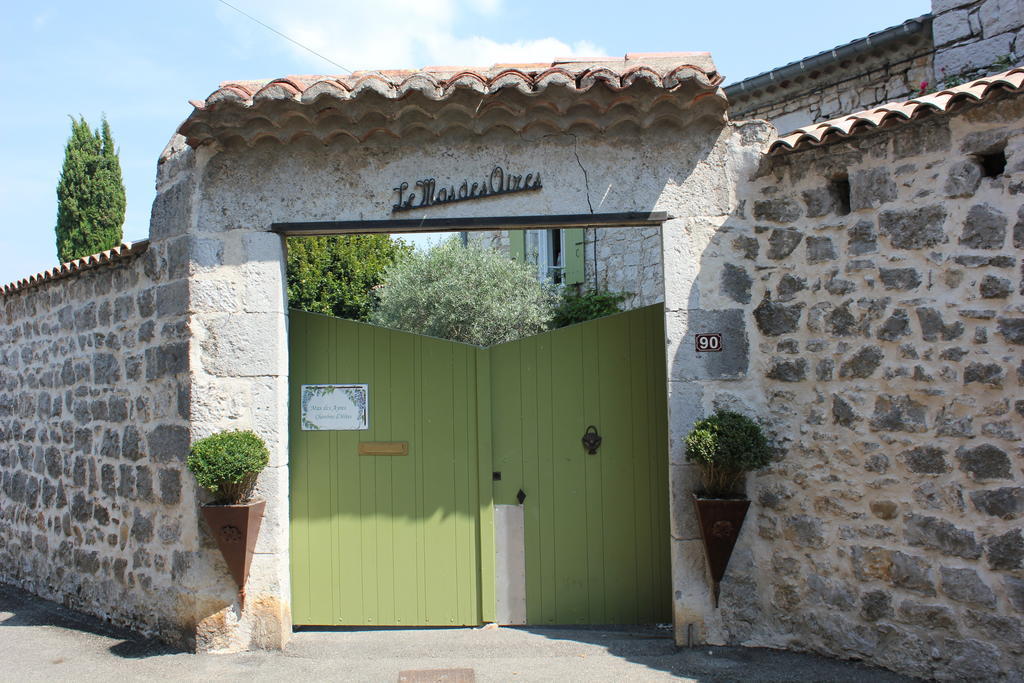 Hôtel Mas Des Ayres à Saint Alban Auriolles Extérieur photo