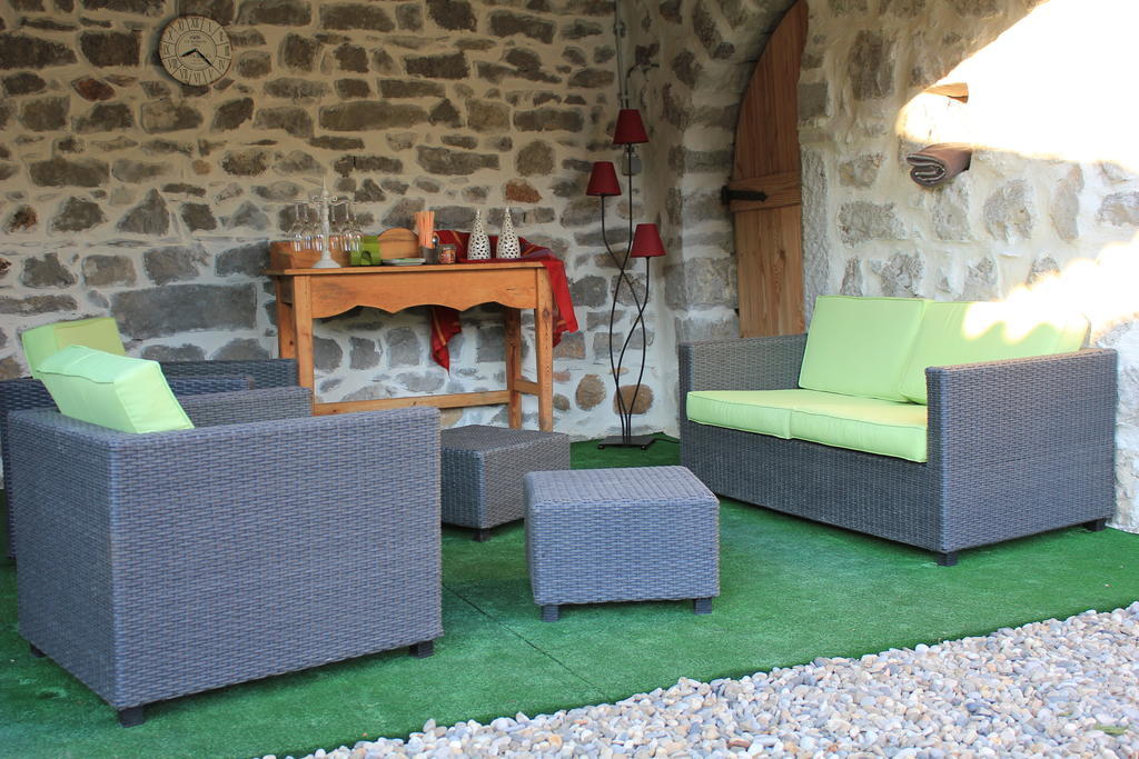 Hôtel Mas Des Ayres à Saint Alban Auriolles Extérieur photo