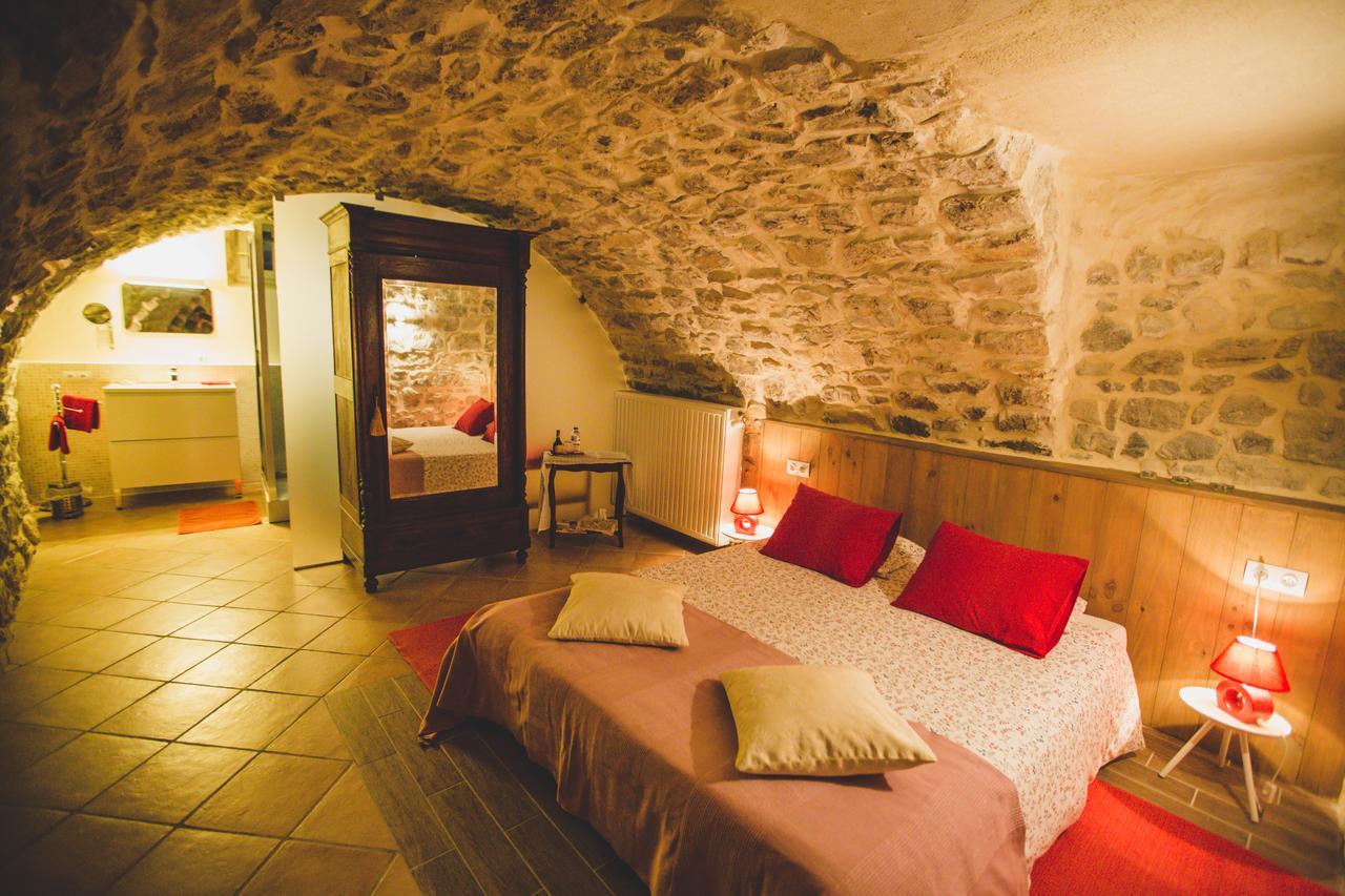 Hôtel Mas Des Ayres à Saint Alban Auriolles Extérieur photo